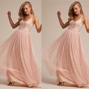 knee length dresses for ladies La Lune Strapless Ruched Bodice Maxi Dress | Iceberg Blue | Dresses main image 0